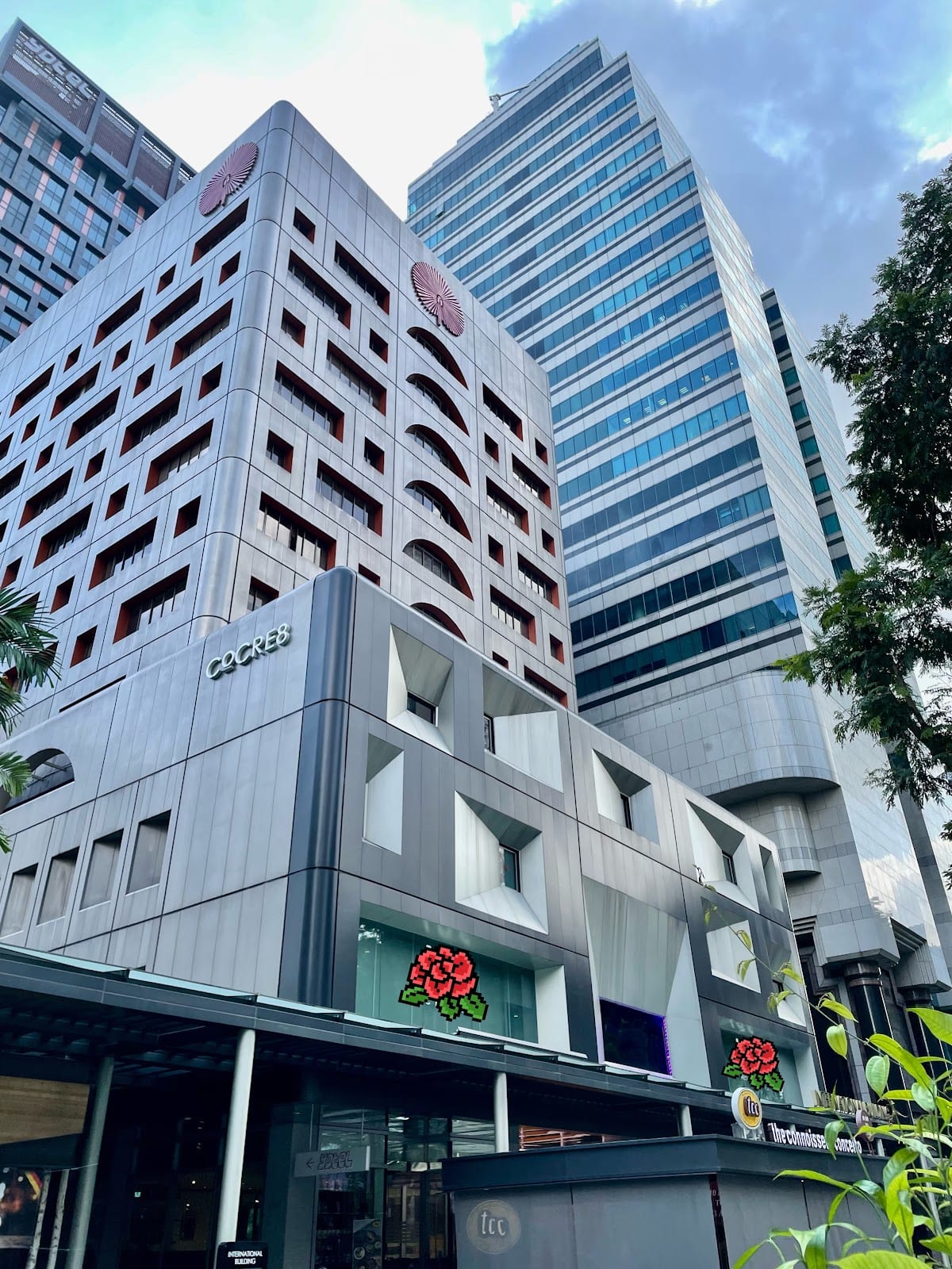 International Building 360 Orchard Road exterior facade